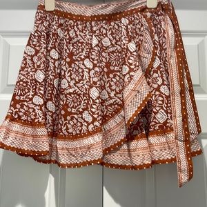 Cleobella Skirt, Size Medium, Organic and Block Printed by Hand